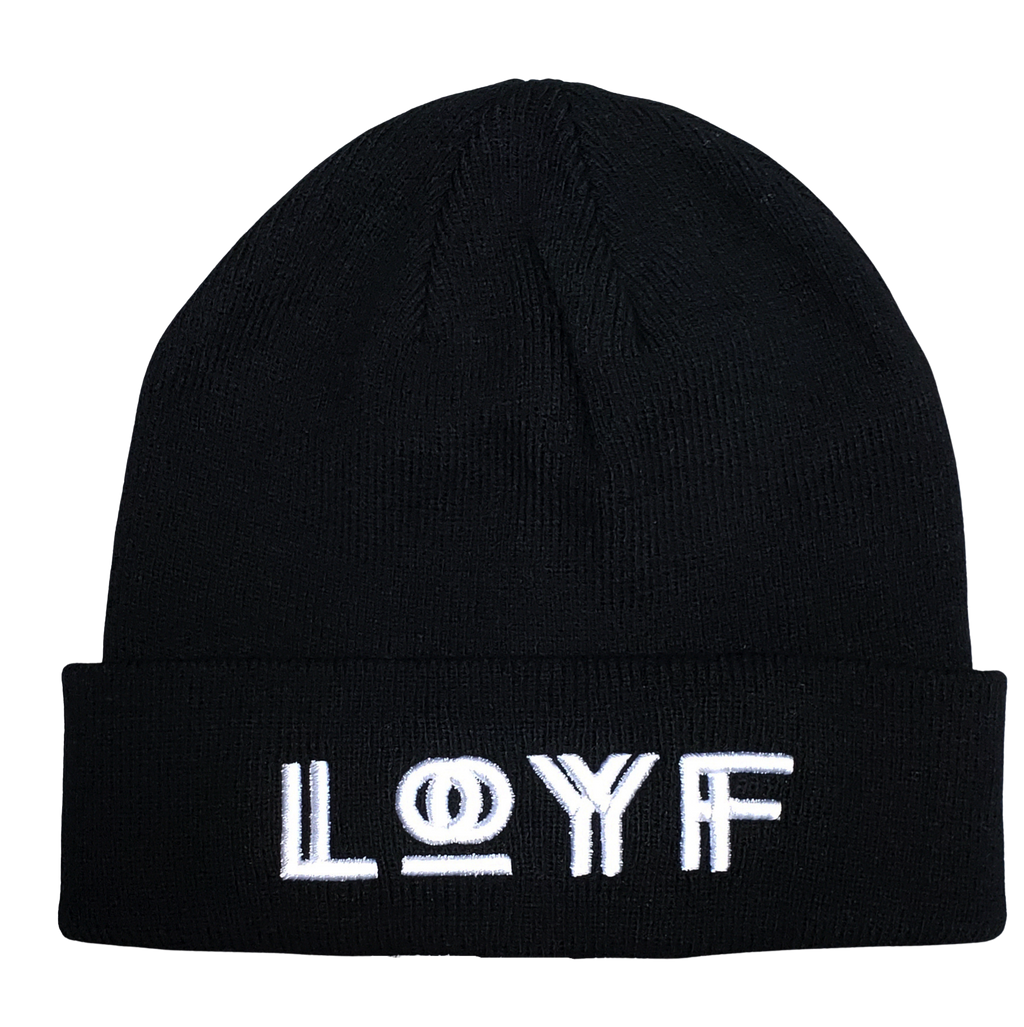 LOYF EMBROIDERED BEANIE