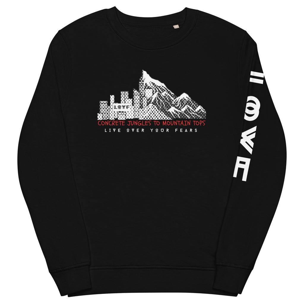 CONCRETE JUNGLES TO MOUNATIN TOPS (SweatShirt)