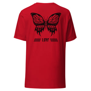 Butterfly Skull T shirt