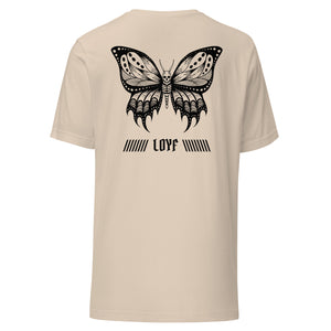 Butterfly Skull T shirt