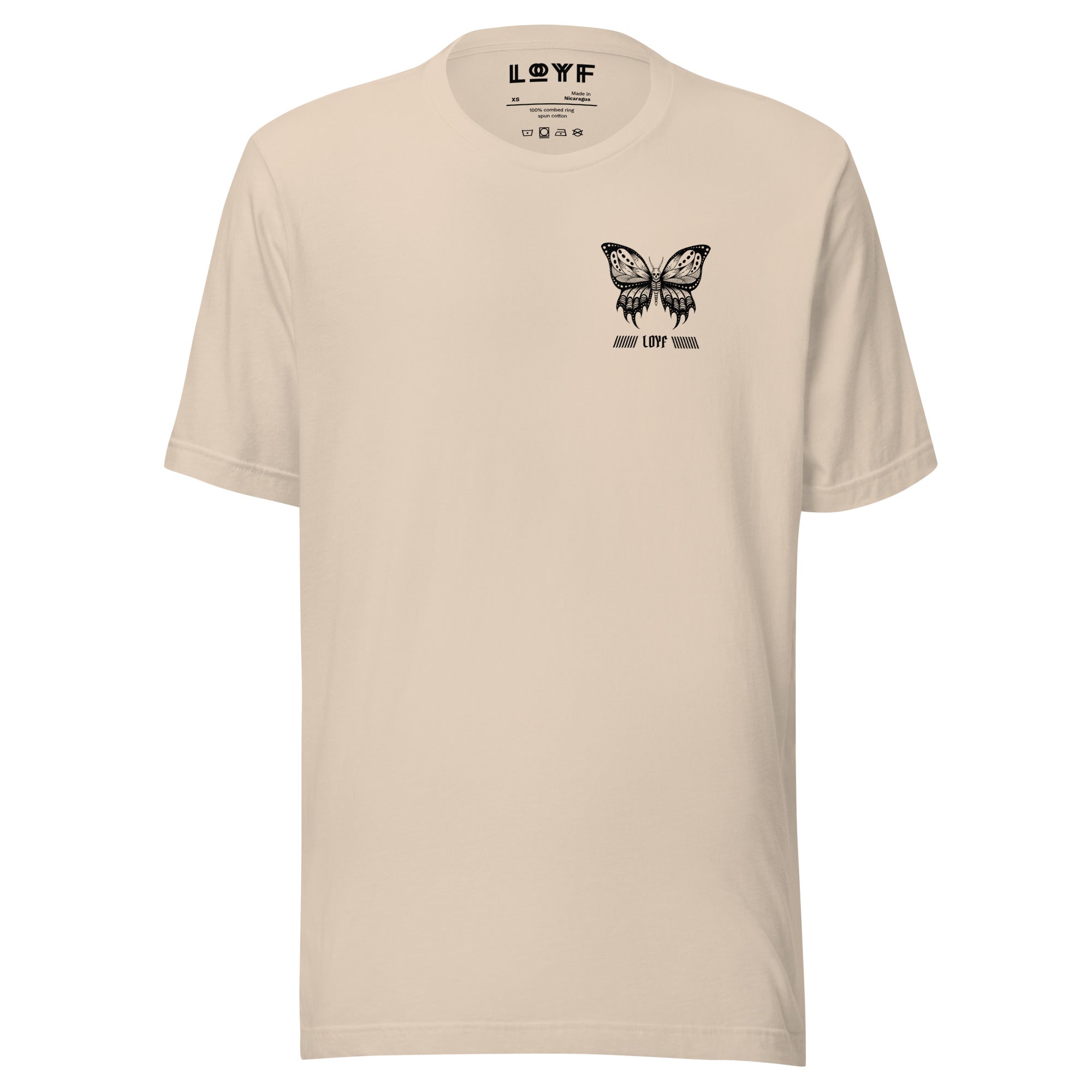 Butterfly Skull T shirt